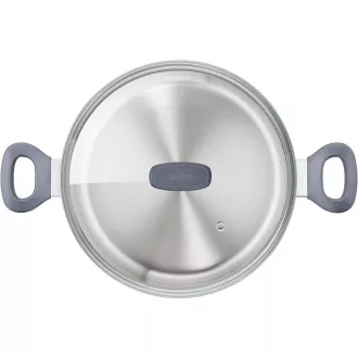 G7124645 KASTROL 24 CM + POKLICE TEFAL