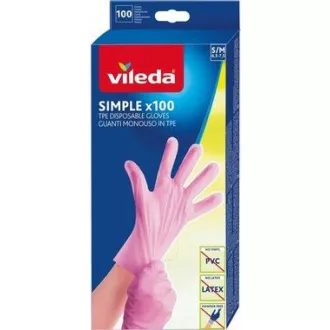SIMPLE RUKAVICE M/L 100KS VILEDA