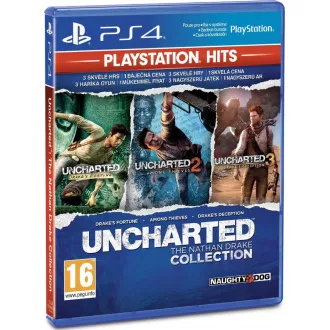 Uncharted Collection set 3 her PS4