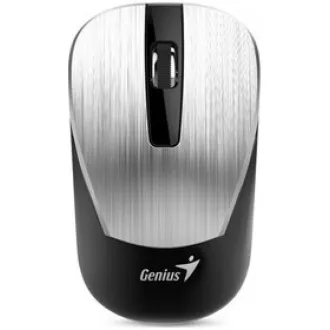 NX-7015 stříbrná bezdrátová myš GENIUS