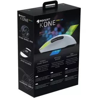 Kone Pro Air, herní myš, bílá ROCCAT