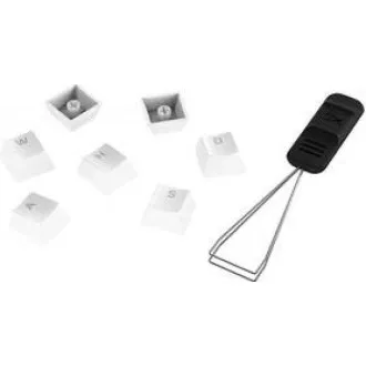 Full key Set Keycaps - PBT White HYPERX Full key Set Keycaps - PBT White HYPERX