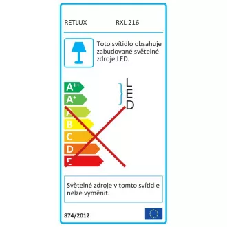 RXL 216 řetěz 500LED 50+5m CW TM RETLUX