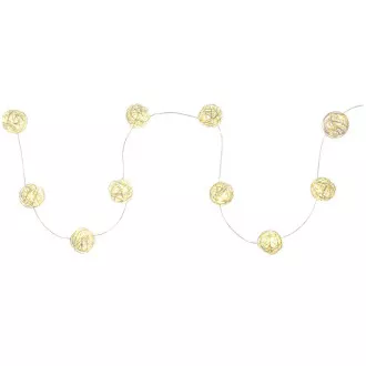 RXL 238 Sříbrné Koule 10LED WW TM RETLUX