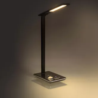 RTL 198 stm.LED lampa černá Qi 5W RETLUX