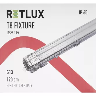 RSM 119 přisaz.IP65 1,2m pro2xT8 RETLUX
