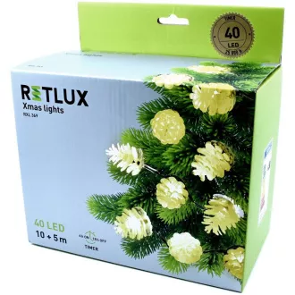 RXL 369 ř. šiška 40LED WW 10+5m RETLUX RXL 369 ř. šiška 40LED WW 10+5m RETLUX