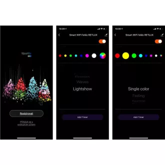 RXL 378 smart řetěz 198LED RGB RETLUX
