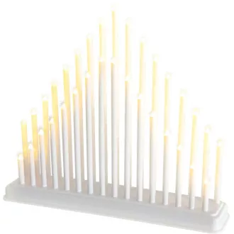 RXL 403 Svícen bílý 33 LED WW RETLUX