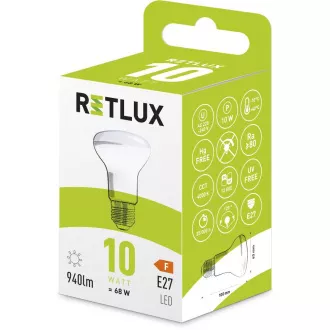 RLL 425 R63 E27 Spot 10W CW RETLUX RLL 425 R63 E27 Spot 10W CW RETLUX