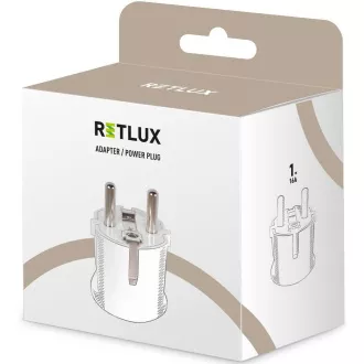 RPC 64 zástrčka 16A/250V bílá RETLUX