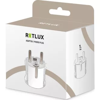 RPC 64 zástrčka 16A/250V bílá RETLUX