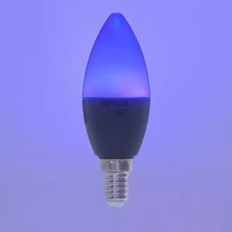 RSH 100 C37 E14 žár. 4,5W RGB CCT RETLUX