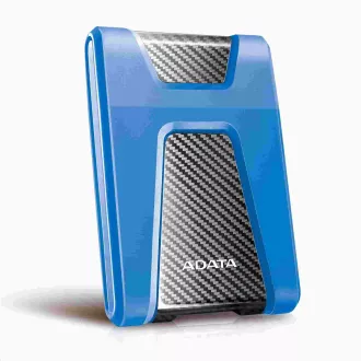 ADATA Externí HDD 1TB USB 3.1 DashDrive Durable HD650, modrý (gumový, nárazu odolný)