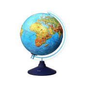 Alaysky Globe 32 cm Reliéfní fyzický a politický glóbus s LED podsvícením, v angličtině