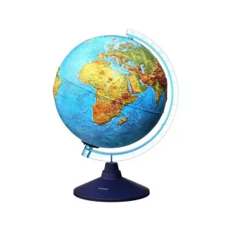 Alaysky Globe 32 cm Reliéfní fyzický a politický glóbus s LED podsvícením, v angličtině