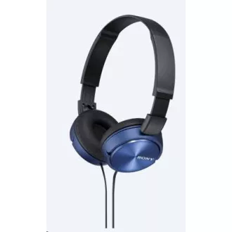 SONY stereo sluchátka MDR-ZX310, modrá