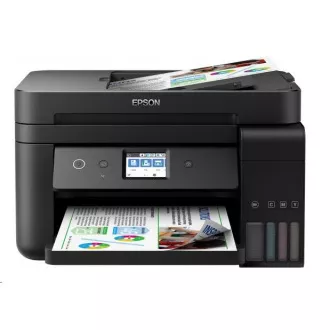EPSON tiskárna ink EcoTank L6190, 4v1, A4, 33ppm, Ethernet, Wi-Fi (Direct), Duplex, LCD, ADF