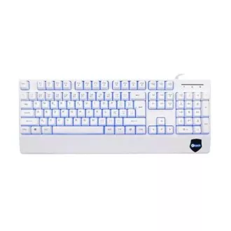 C-TECH klávesnice KB-104W, USB, 3 barvy podsvícení, bílá, CZ/SK C-TECH klávesnice KB-104W, USB, 3 barvy podsvícení, bílá, CZ/SK