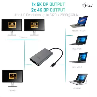 i-tec THUNDERBOLT 3 Dual DP Adapter/60Hz