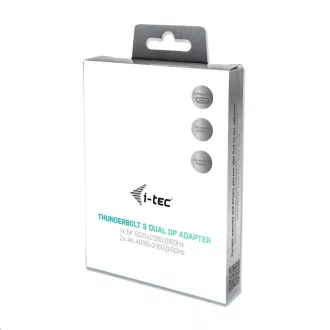 i-tec THUNDERBOLT 3 Dual DP Adapter/60Hz