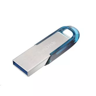 SanDisk Flash Disk 64GB Ultra Flair, USB 3.0, tropic modrá