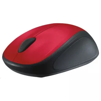 Logitech Wireless Mouse M235, red