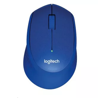 Logitech Wireless Mouse M330 Silent Plus, blue