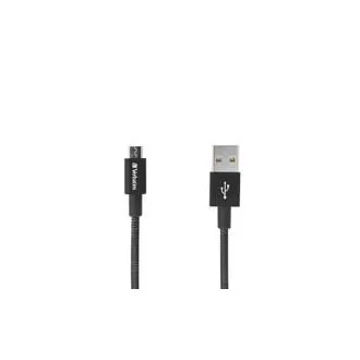 VERBATIM kabel Mirco B USB Cable Sync & Charge 100cm Black 48863 O2 polep