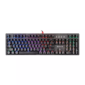 A4tech Bloody B810R mechanická RGB herní klávesnice, USB, CZ, NetBee