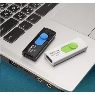 ADATA Flash Disk 32GB UV320, USB 3.1 Dash Drive, černá/modrá