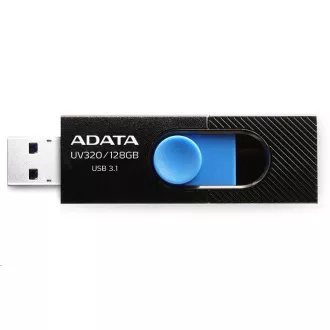 ADATA Flash Disk 64GB USB 3.1 Dash Drive UV320, Black/Blue
