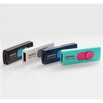 ADATA Flash Disk 32GB UV220, USB 2.0 Dash Drive, bílá/šedá ADATA Flash Disk 32GB UV220, USB 2.0 Dash Drive, bílá/šedá