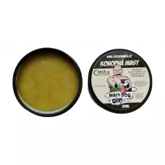 CZECH CANABIS Konopná mast Bučí's Dog CBD 50 ml CZECH CANABIS Konopná mast Bučí's Dog CBD 50 ml