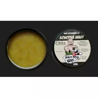 CZECH CANABIS Konopná mast Bučí's Dog CBD 50 ml CZECH CANABIS Konopná mast Bučí's Dog CBD 50 ml