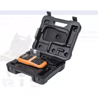 BROTHER tiskárna štítků PT-E110VP - 12mm, pásky TZe - popisovač - pro elektrikáře - s kufrem