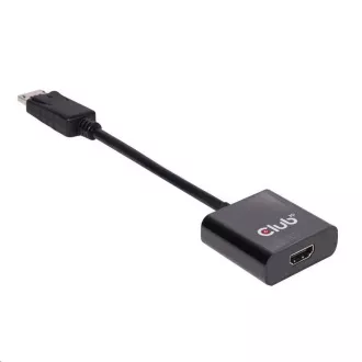 Club3D Adaptér aktivní DisplayPort 1.2 na HDMI 2.0 4K60Hz UHD, 20cm