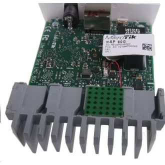 MikroTik wAP 60G AP (RBwAPG-60ad-A), 1Gbps full-duplex bez kabelů, 802.11ad, 60GHz, AP, až 8 klientů, vč.L4 MikroTik wAP 60G AP (RBwAPG-60ad-A), 1Gbps full-duplex bez kabelů, 802.11ad, 60GHz, AP, až 8 klientů, vč.L4
