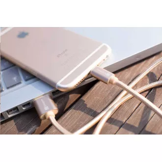 CONNECT IT Wirez Premium Metallic micro USB - USB, rose gold, 1m