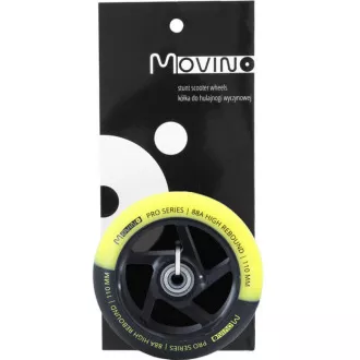Náhradní kolečka na freestyle koloběžku MOVINO EDGE 100 mm, hliník, 2 ks, Zlatá