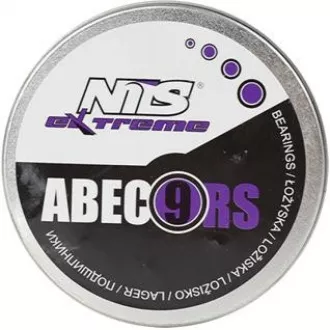 Náhradní ložiska NEX ABEC-9 RS Carbon v boxu, 8ks