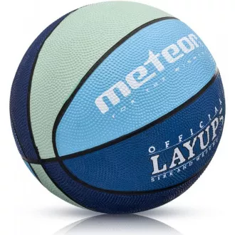 Basketbalový míč MTR LAYUP vel.4, růžovo-fialový