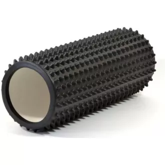Fitness masážní válec malými hroty ENERO FIT 33x14cm, černá Fitness masážní válec malými hroty ENERO FIT 33x14cm, černá