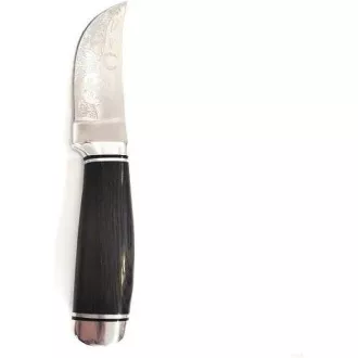 Outdoorový nůž se zdobenou čepelí, 23 cm