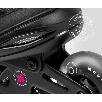 Kolečkové brusle Movino Cruzer Two, Pink, 38-41