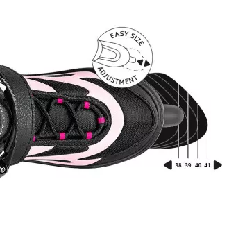 Kolečkové brusle Movino Cruzer Two, Pink, 38-41