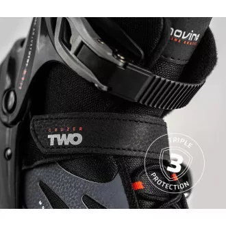 Kolečkové brusle Movino Cruzer Two, Gray, 41-44