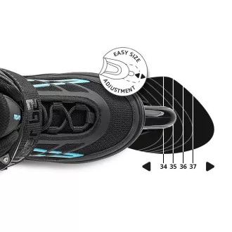 Kolečkové brusle Movino Cruzer B2, Blue, 38-41