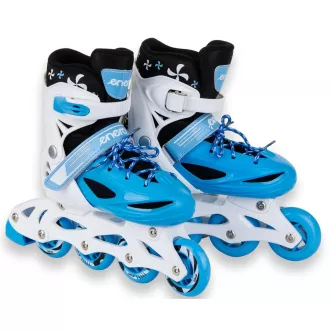 Kolečkové brusle 4v1 Enero KIDS - modro-bílé, 34-37 Kolečkové brusle 4v1 Enero KIDS - modro-bílé, 34-37