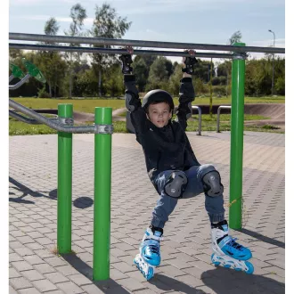 Kolečkové brusle 4v1 Enero KIDS - modro-bílé, 34-37 Kolečkové brusle 4v1 Enero KIDS - modro-bílé, 34-37